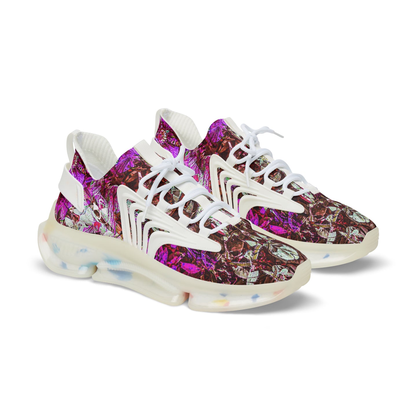 Darth Flower Power :: Pink :: Men's Mesh Sneakers