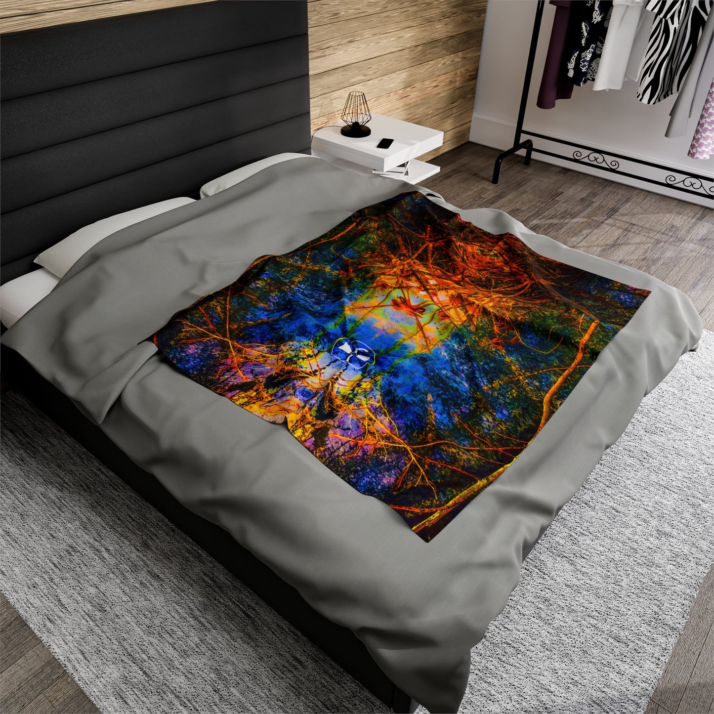 Gateway to Fall :: Velveteen Plush Blanket