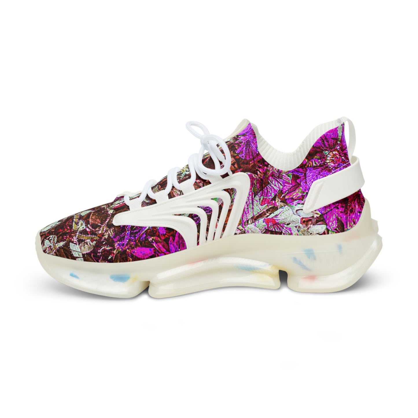 Darth Flower Power :: Pink :: Men's Mesh Sneakers