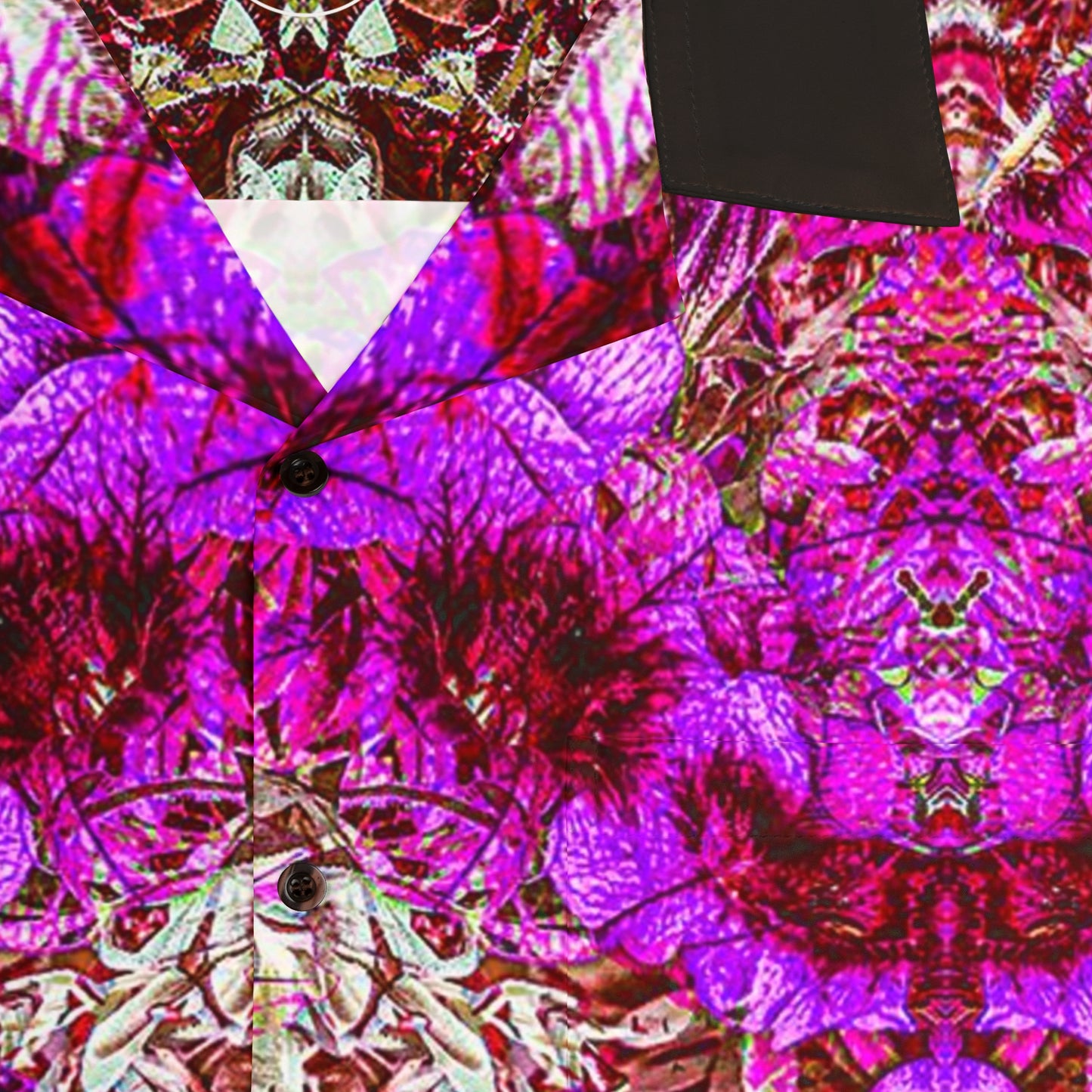 Darth Flower Power :: Pink :: Hawaiian Shirt