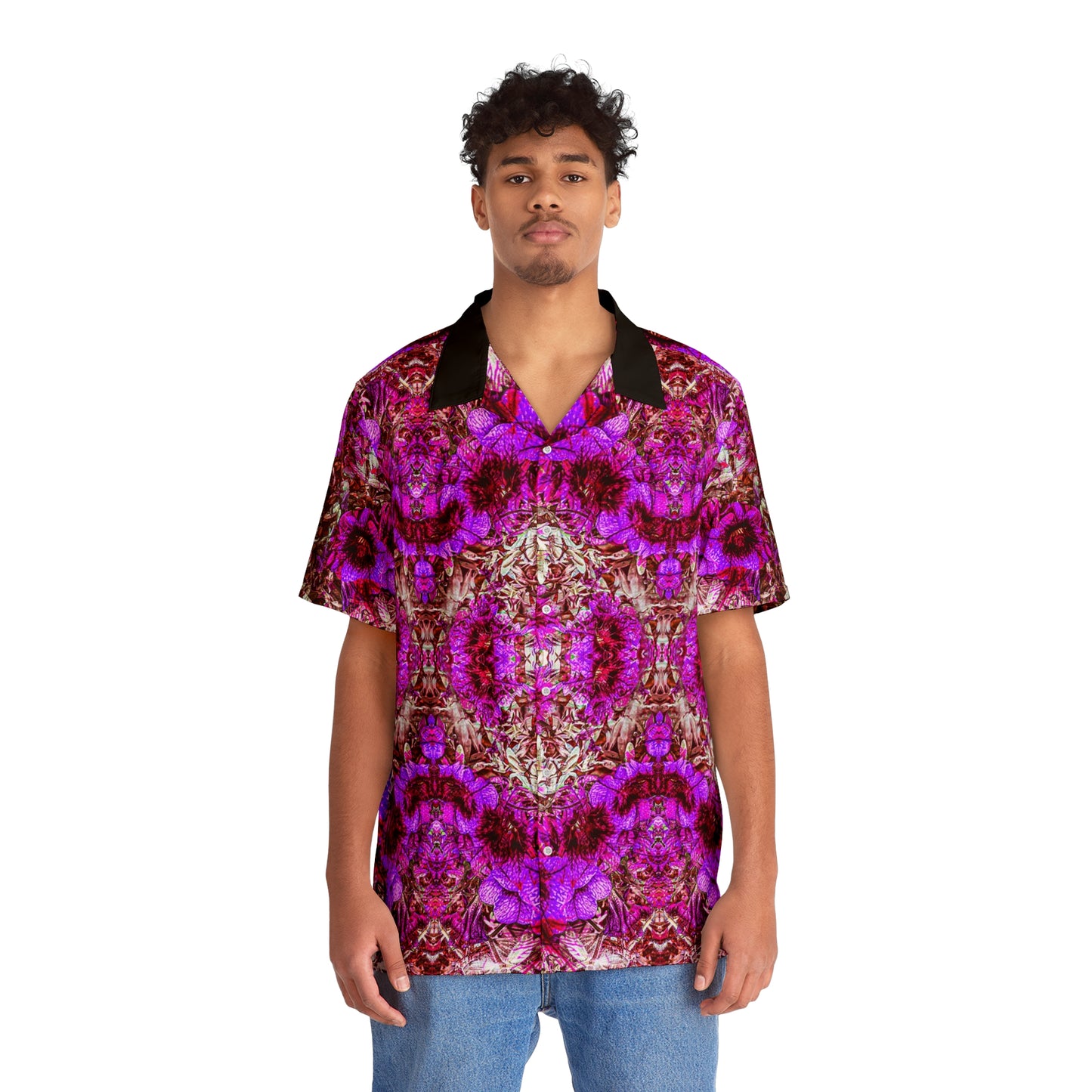 Darth Flower Power :: Pink :: Hawaiian Shirt