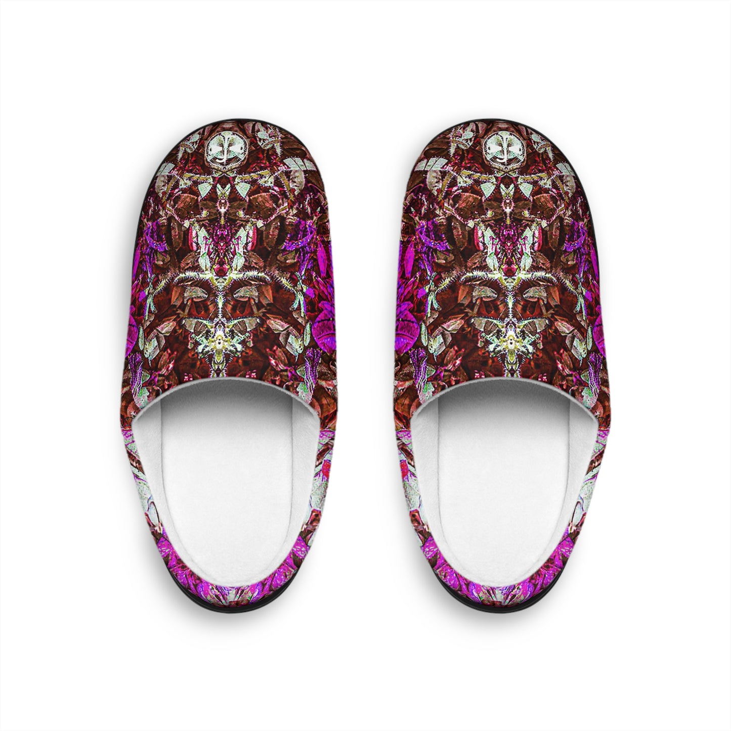 Darth Flower Power :: Pink :: Men's Indoor Slippers