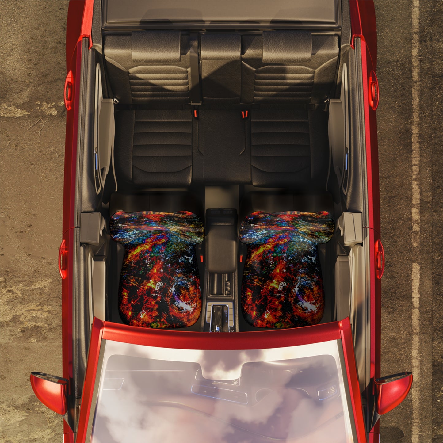 Devil in a Top Hat :: Car Seat Covers