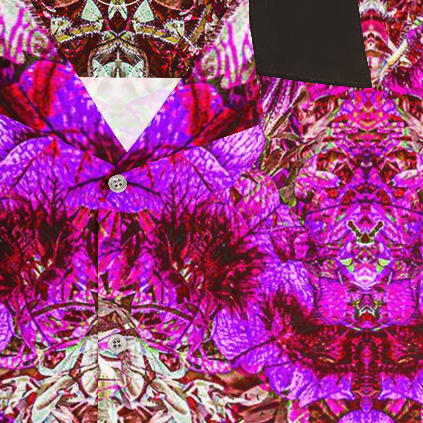 Darth Flower Power :: Pink :: Hawaiian Shirt