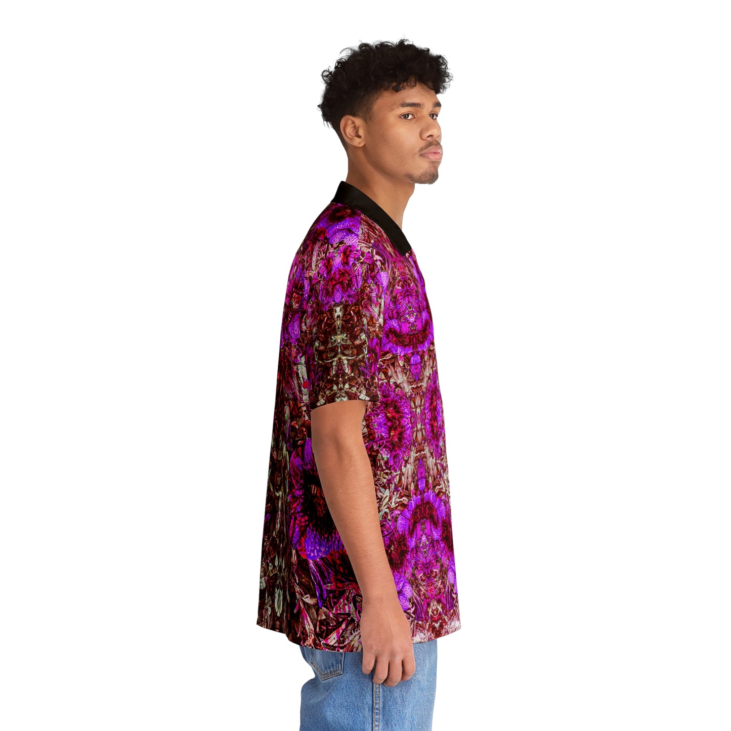 Darth Flower Power :: Pink :: Hawaiian Shirt
