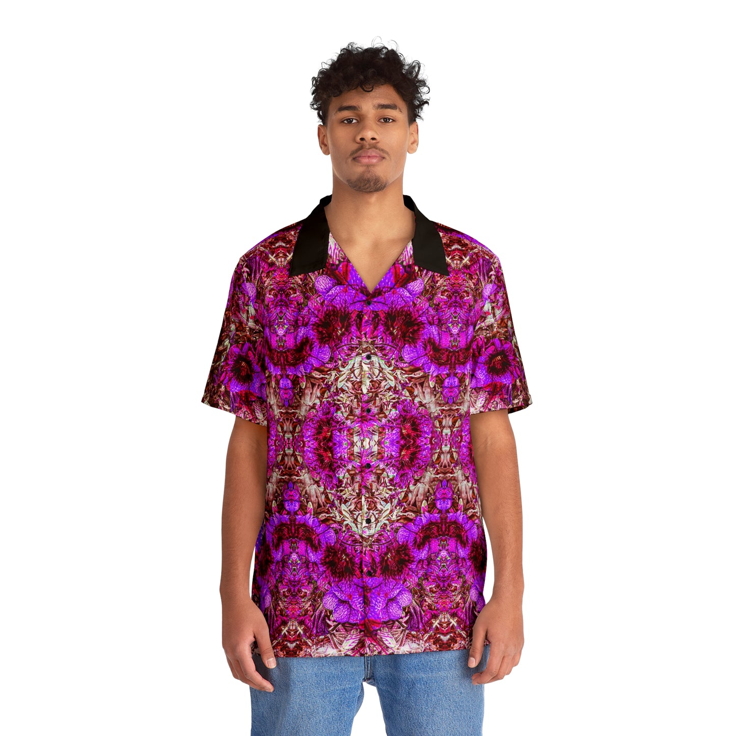 Darth Flower Power :: Pink :: Hawaiian Shirt