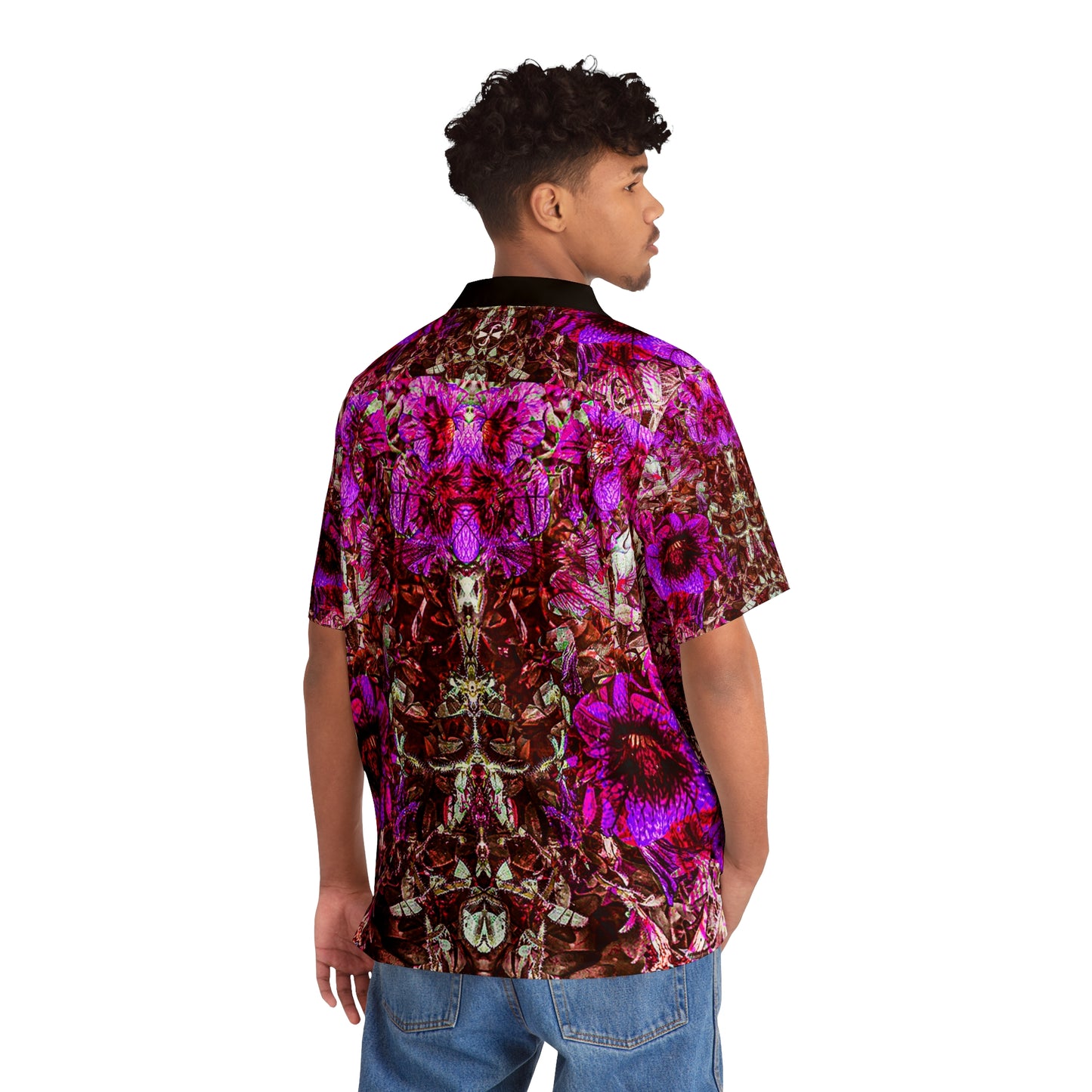 Darth Flower Power :: Pink :: Hawaiian Shirt