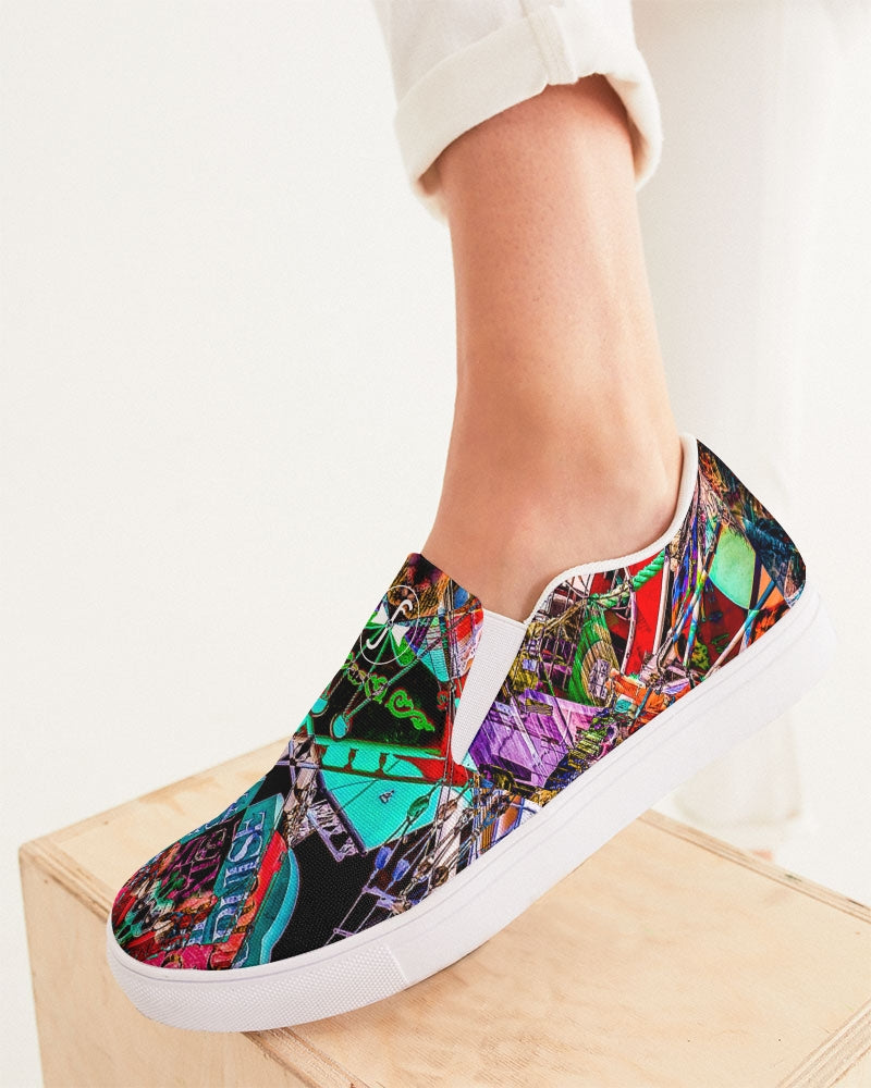 It's the Pirate Life for Me! Women's Slip-On Canvas Shoe