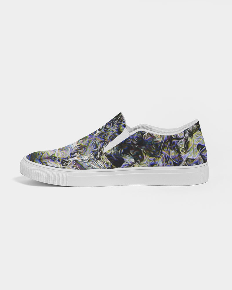 Fall of the Leaf Gods :: Grey :: Men's Slip-On Canvas Shoe