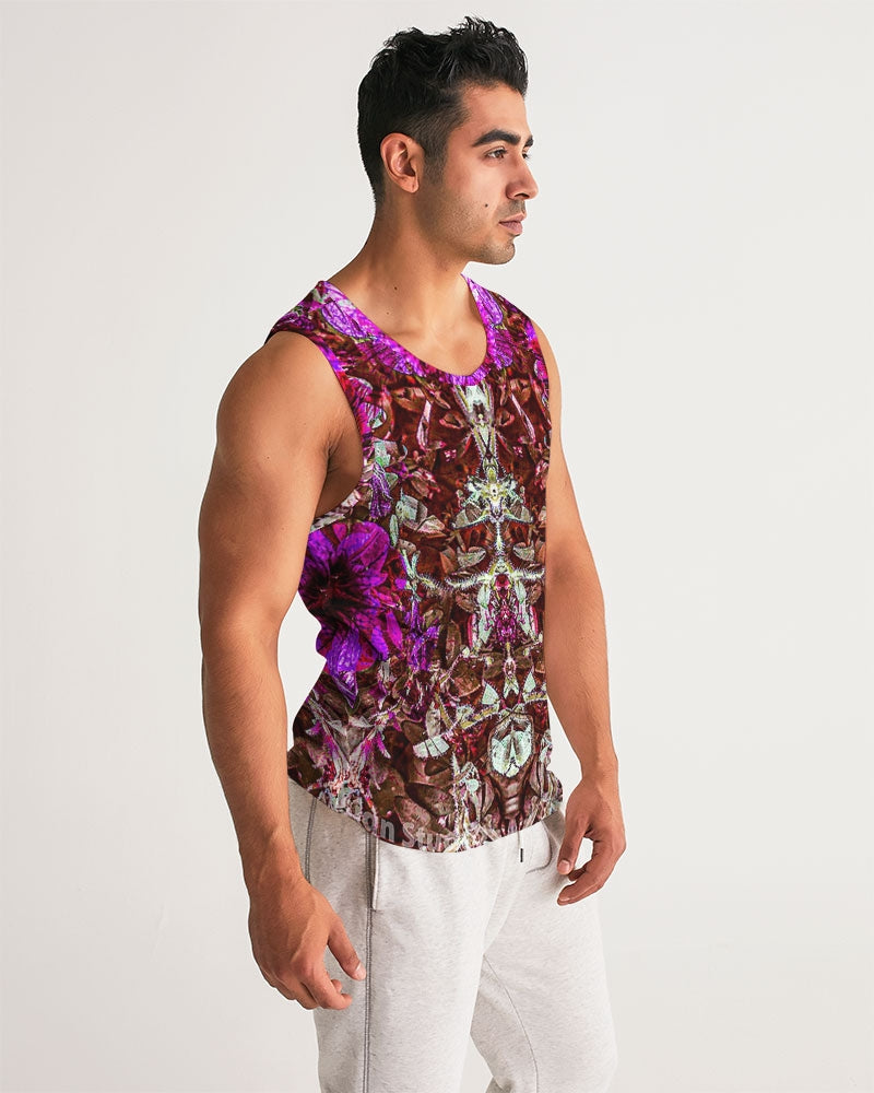 Darth Flower Power :: Pink :: Men's Sports Tank
