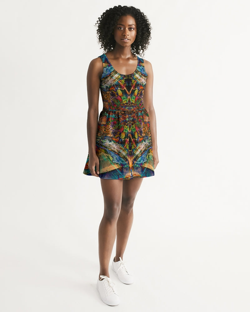 How to Square a Bear : Women's Scoop Neck Skater Dress