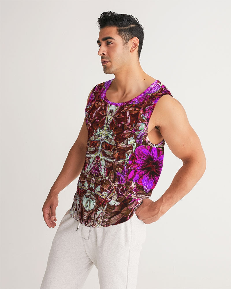 Darth Flower Power :: Pink :: Men's Sports Tank