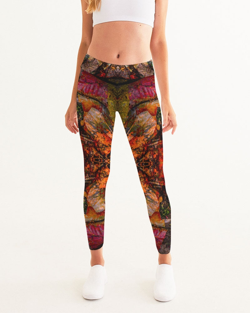 Cycle Rider of Autumn :: Women's Yoga Pants