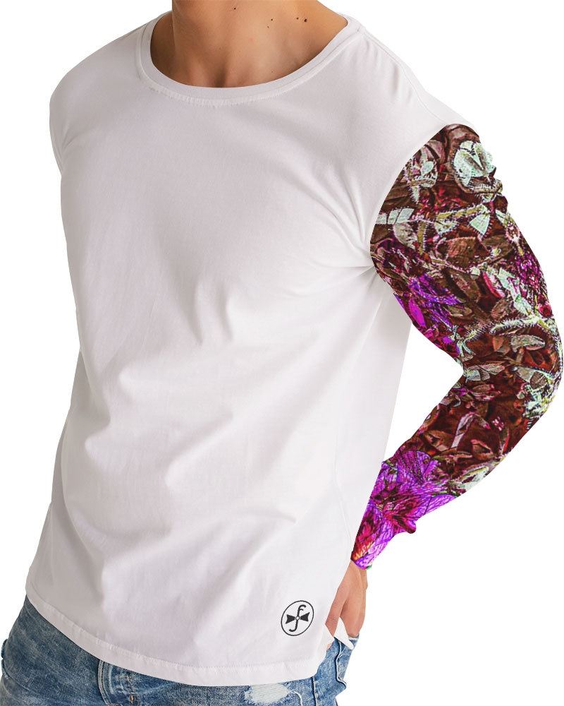Darth Flower Power :: Pink :: Men's Long Sleeve Tee