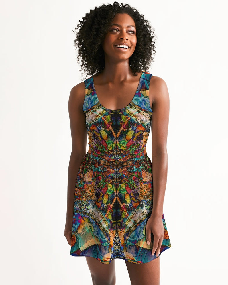 How to Square a Bear : Women's Scoop Neck Skater Dress
