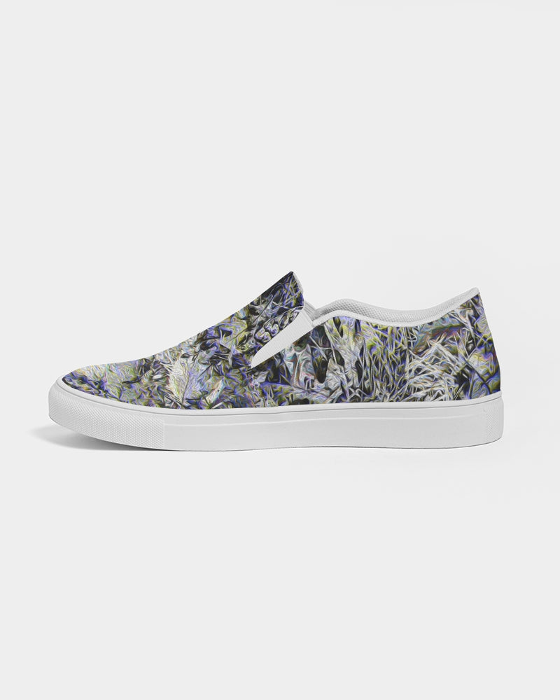 Fall of the Leaf Gods :: Grey :: Women's Slip-On Canvas Shoe