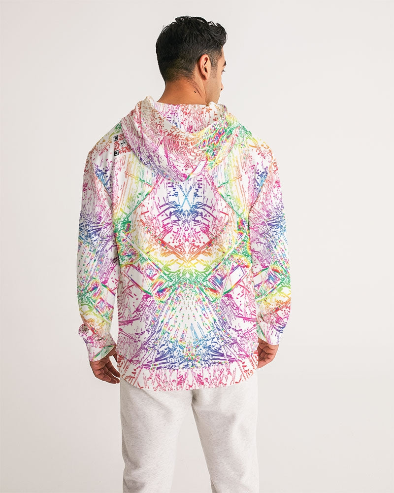 Palm Salad :: Rainbow :: Men's Hoodie
