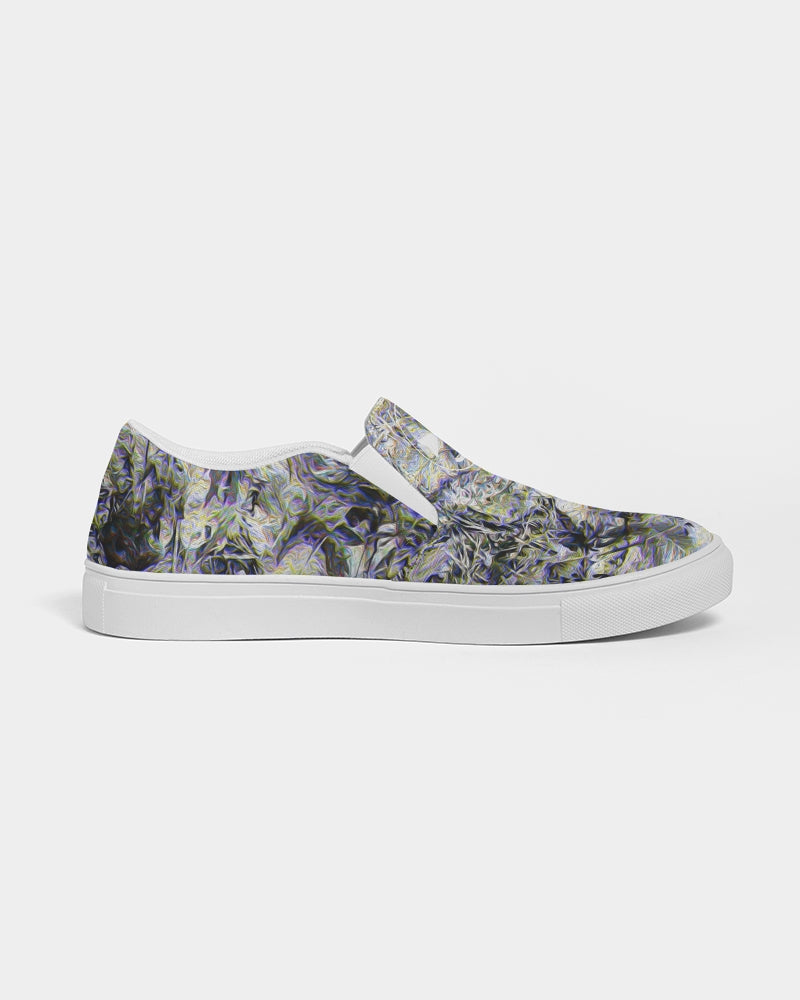 Fall of the Leaf Gods :: Grey :: Women's Slip-On Canvas Shoe