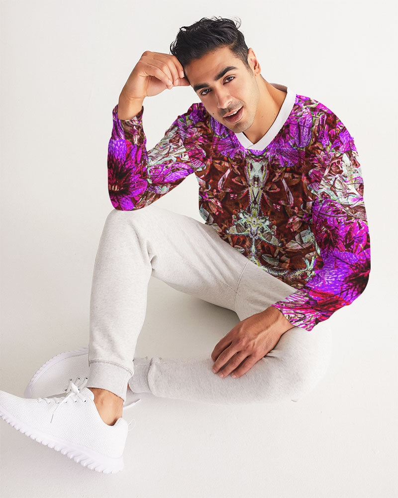 Darth Flower Power :: Pink :: Men's Long Sleeve Sports Jersey