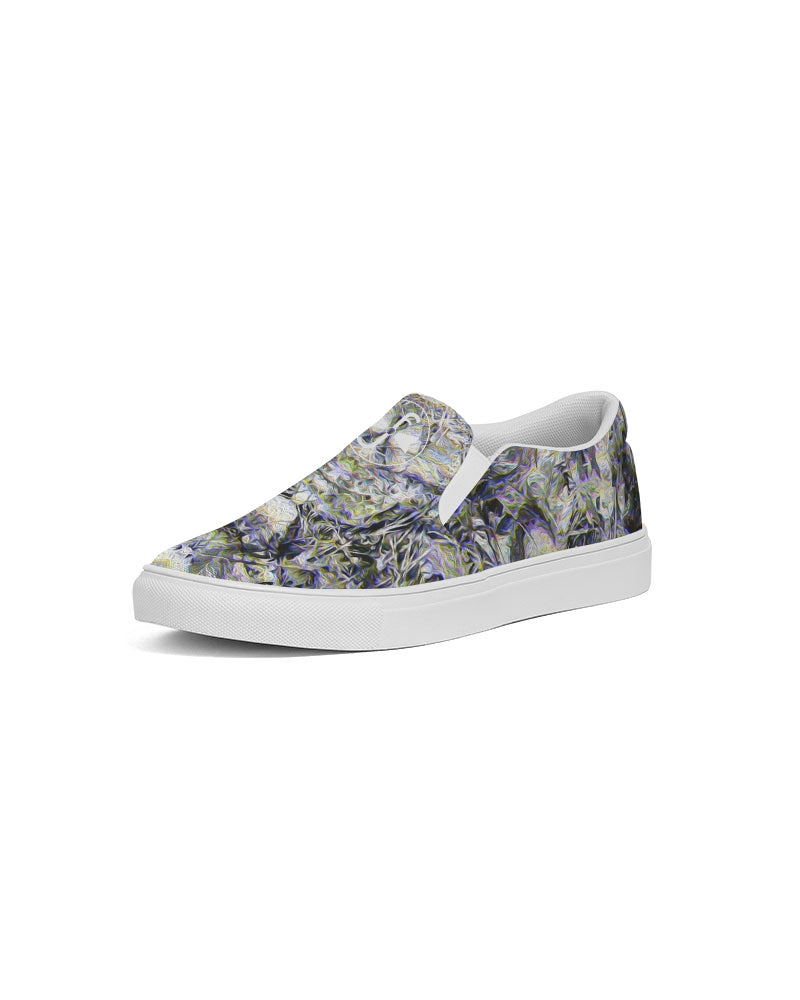 Fall of the Leaf Gods :: Grey :: Women's Slip-On Canvas Shoe