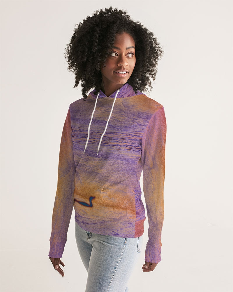 Bird on the Wave :: Pink :: Women's Hoodie