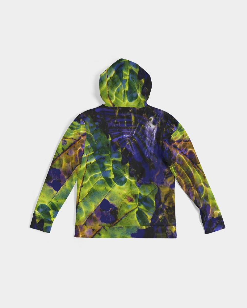 White Rider in Water Ripples Men's Hoodie