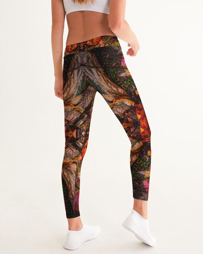 Cycle Rider of Autumn :: Women's Yoga Pants