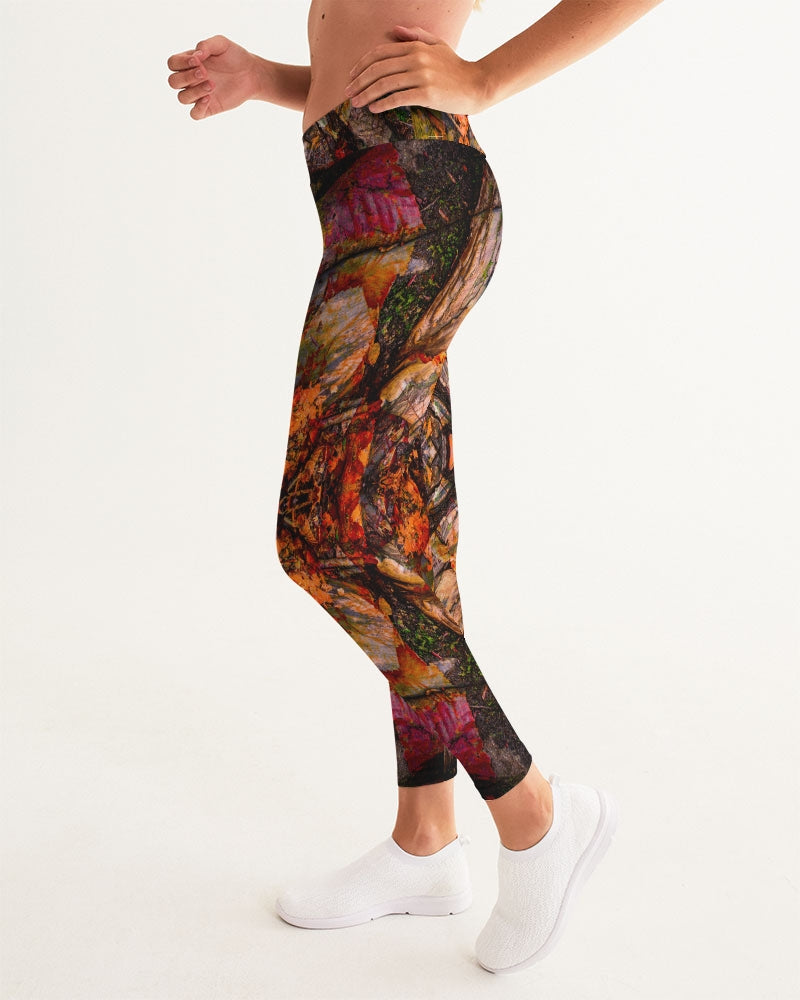 Cycle Rider of Autumn :: Women's Yoga Pants