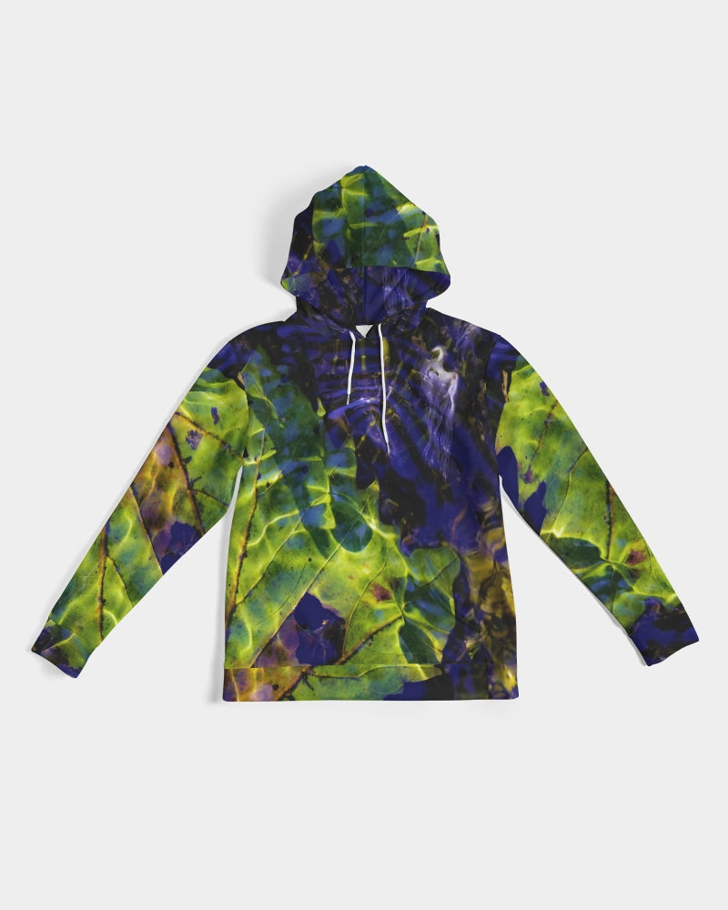 White Rider in Water Ripples Men's Hoodie