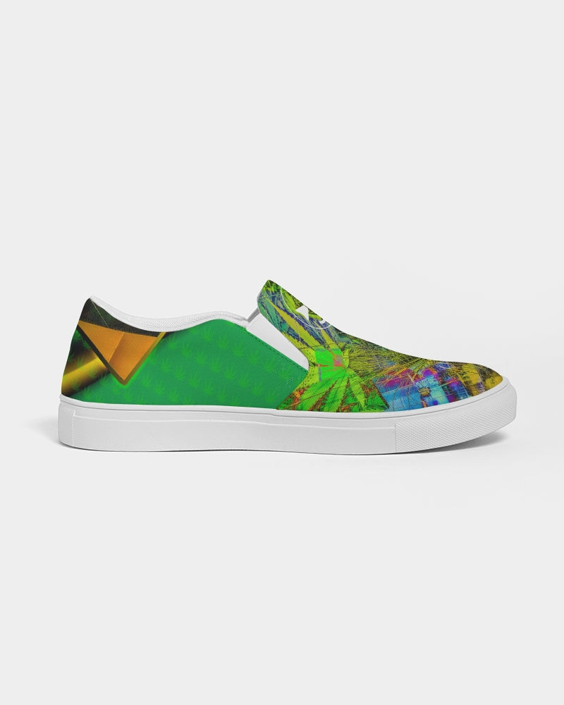 Hemp-a-Mania - 002 Men's Slip-On Canvas Shoe