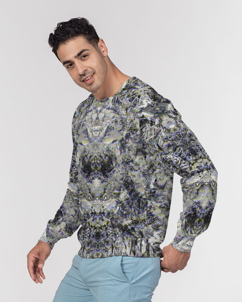 Fall of the Leaf Gods :: Grey :: Men's Classic French Terry Crewneck Pullover