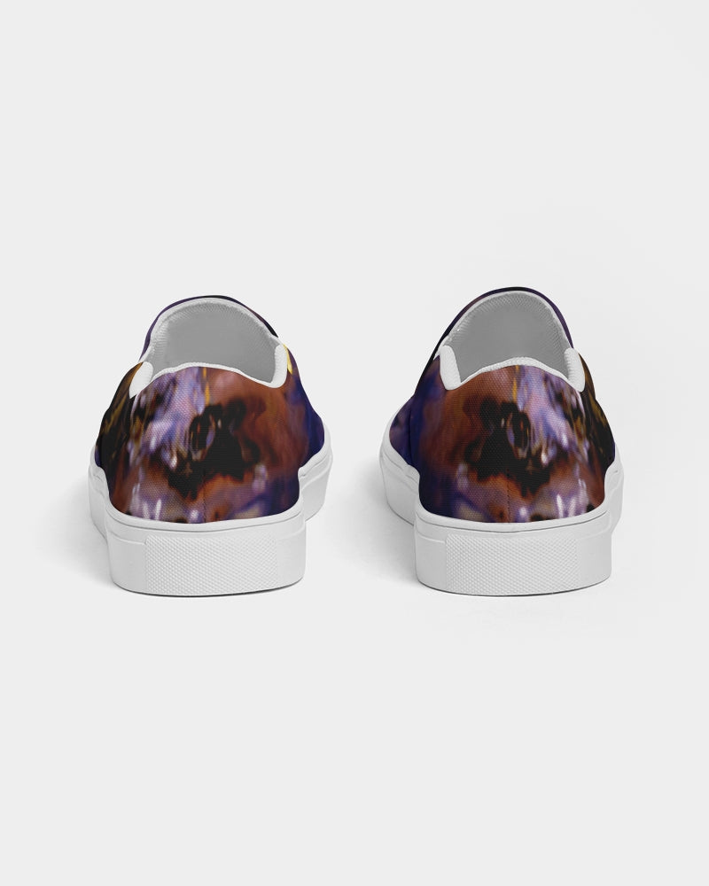 Delaware Ripples of Gold :: Women's Slip-On Canvas Shoe