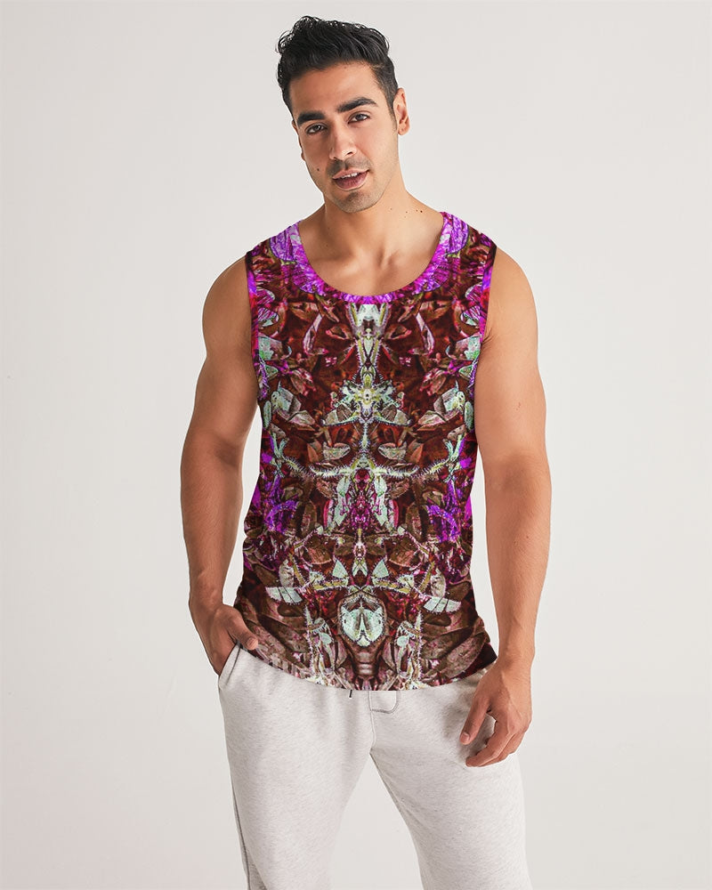 Darth Flower Power :: Pink :: Men's Sports Tank