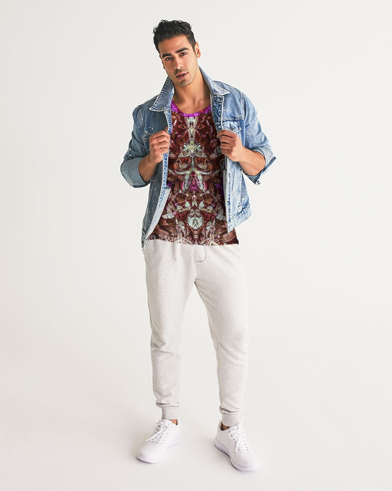 Darth Flower Power :: Pink :: Men's Sports Tank