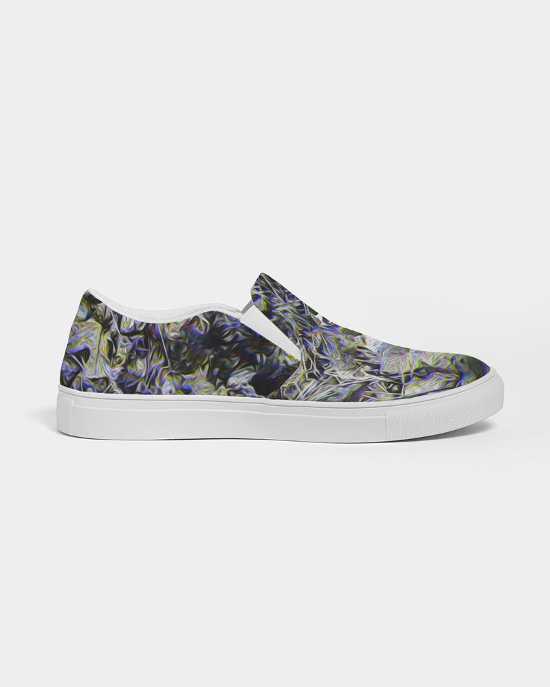 Fall of the Leaf Gods :: Grey :: Men's Slip-On Canvas Shoe