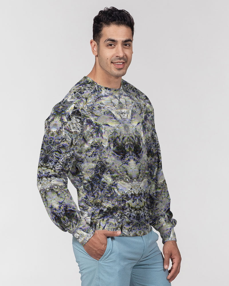 Fall of the Leaf Gods :: Grey :: Men's Classic French Terry Crewneck Pullover