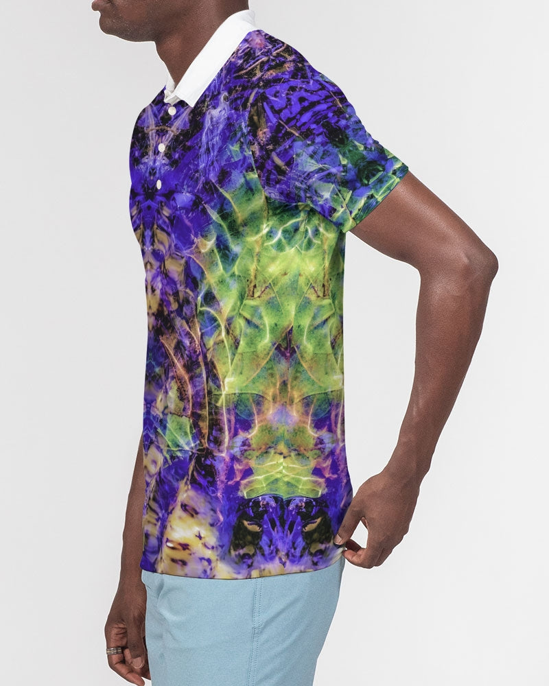 Water Rushes :: Men's Slim Fit Short Sleeve Polo