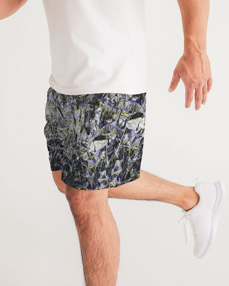 Fall of the Leaf Gods :: Grey :: Men's Jogger Shorts