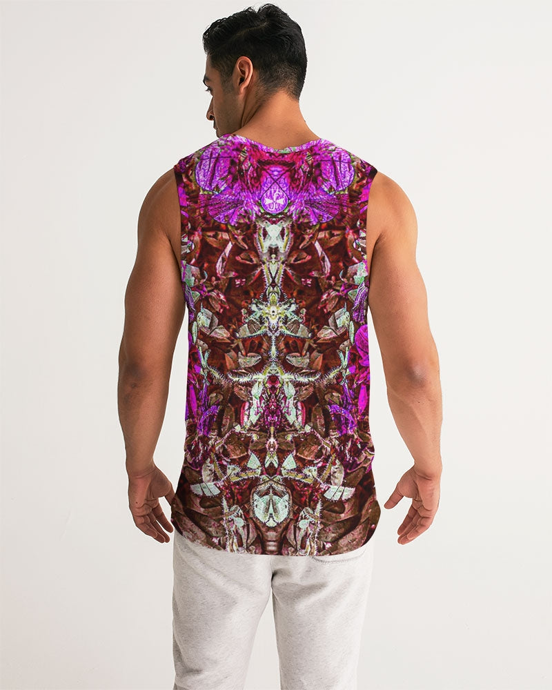 Darth Flower Power :: Pink :: Men's Sports Tank