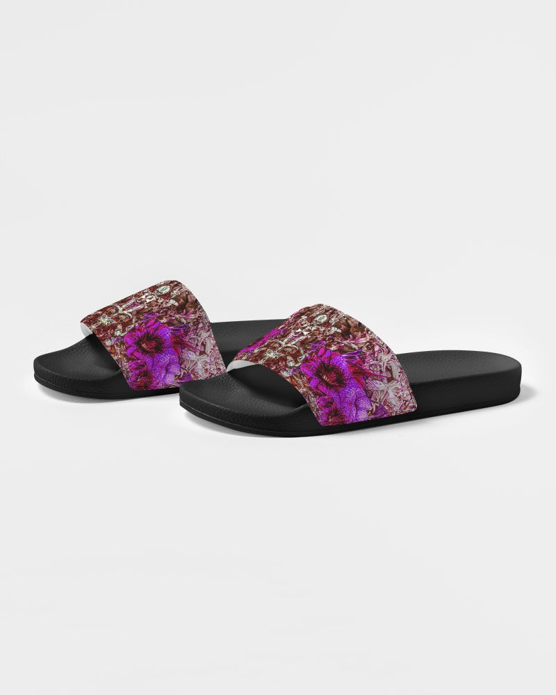 Darth Flower Power :: Pink :: Men's Slide Sandal