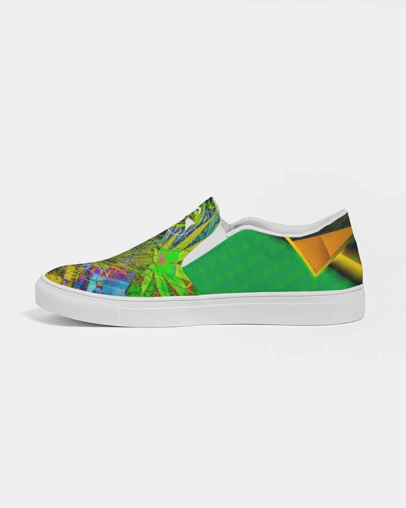 Hemp-a-Mania - 002 Men's Slip-On Canvas Shoe