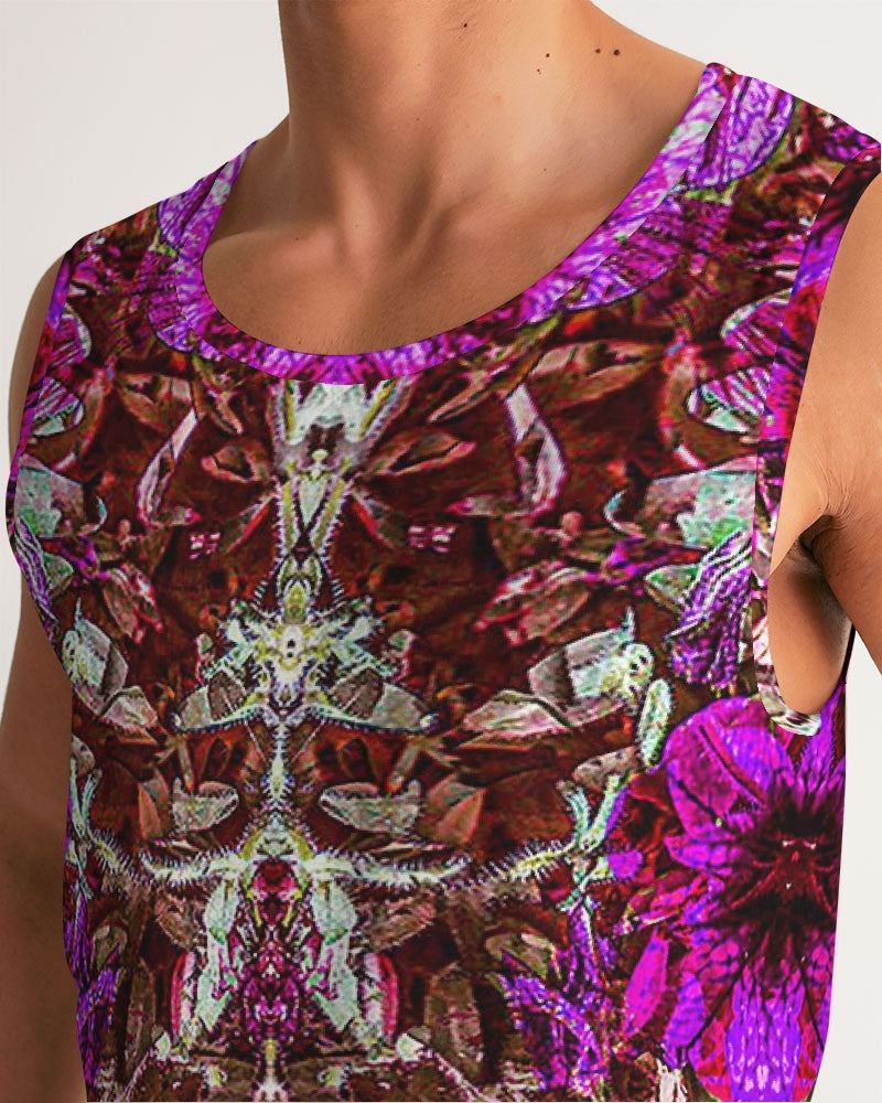 Darth Flower Power :: Pink :: Men's Sports Tank