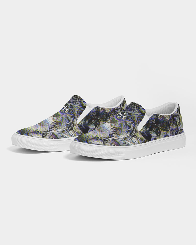 Fall of the Leaf Gods :: Grey :: Men's Slip-On Canvas Shoe