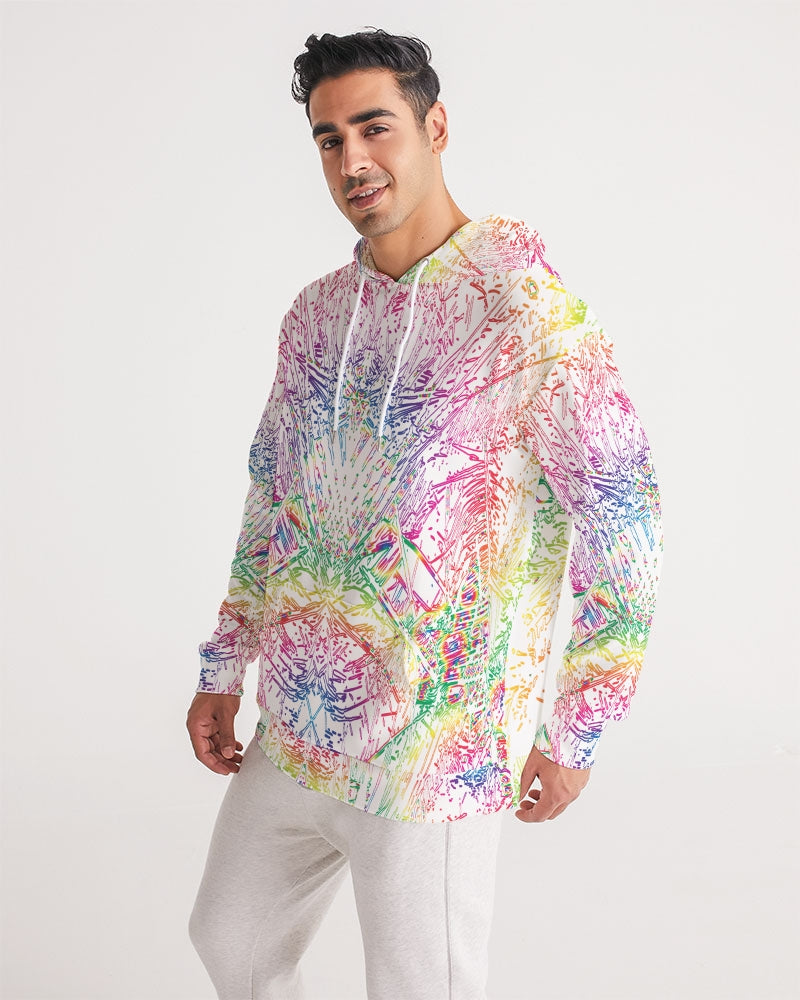 Palm Salad :: Rainbow :: Men's Hoodie