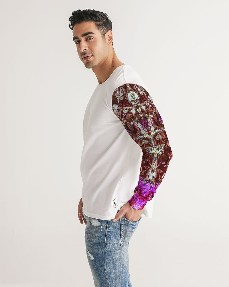 Darth Flower Power :: Pink :: Men's Long Sleeve Tee