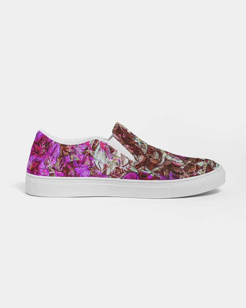 Darth Flower Power :: Pink :: Men's Slip-On Canvas Shoe