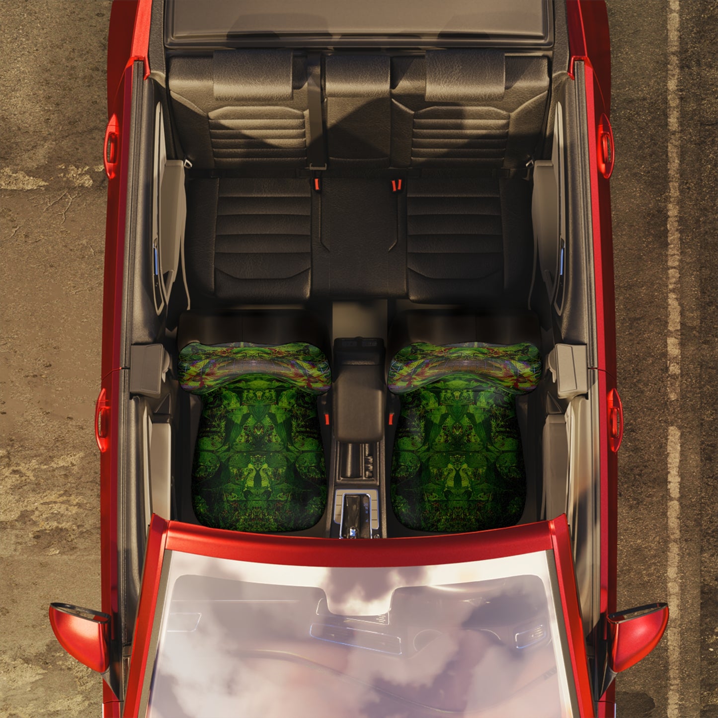 Vine Post Crossing Guard :: Car Seat Covers