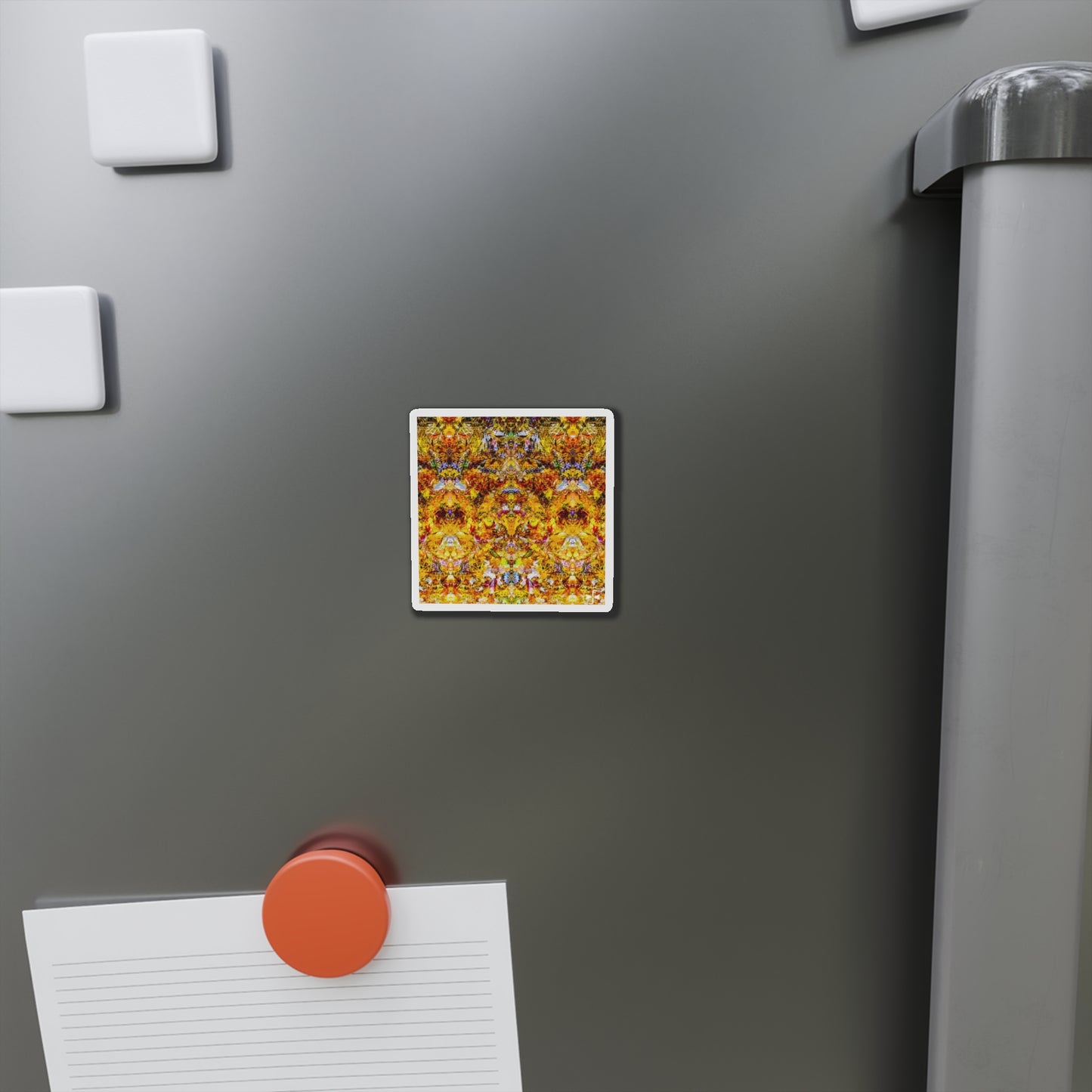 Fall of the Leaf Gods :: Orange :: Die-Cut Magnets