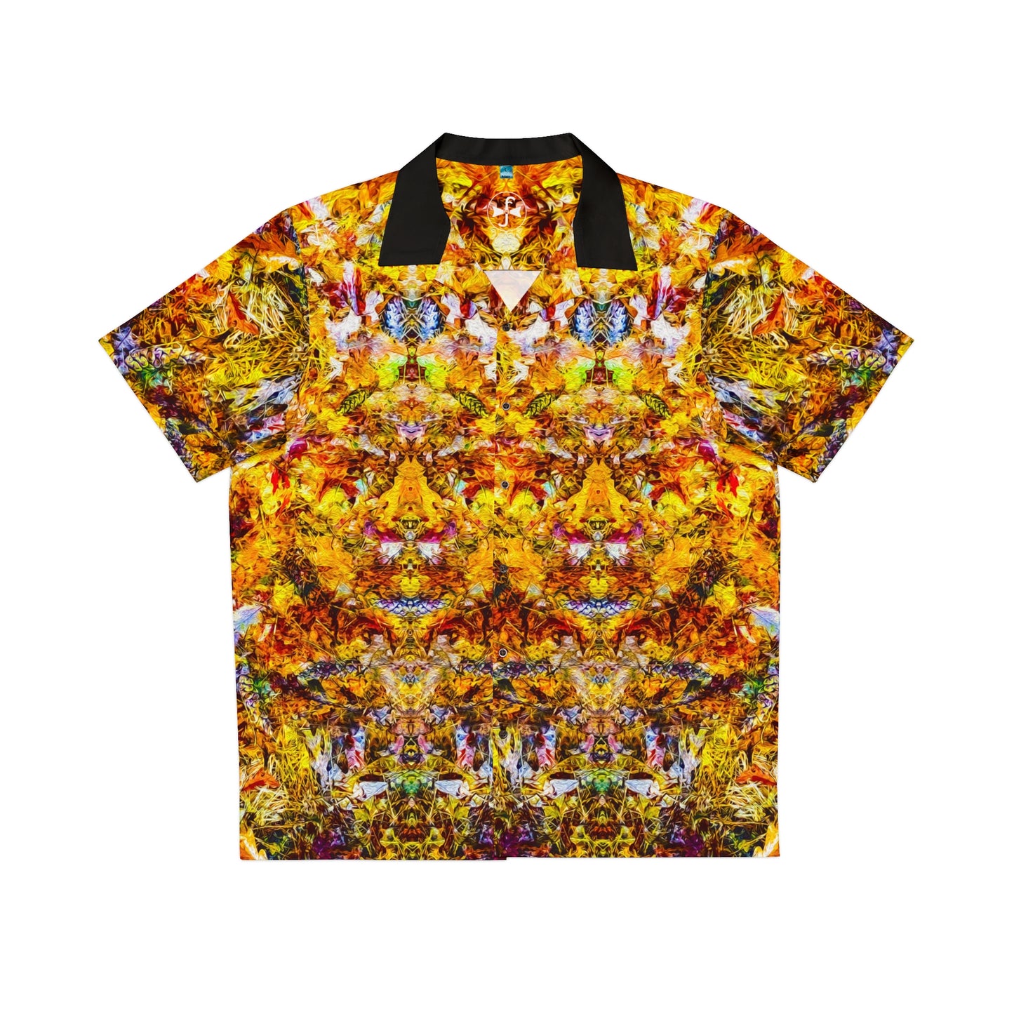 Fall of the Leaf Gods :: Orange :: Hawaiian Shirt