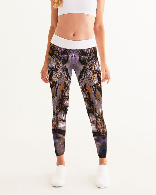 Delaware Ripples of Gold :: Women's Yoga Pants